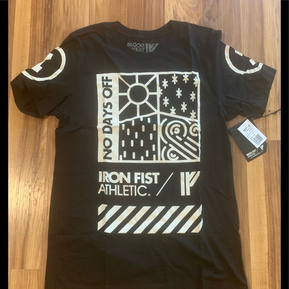 Men’s Iron fist Athletic no days off SS T-shirt